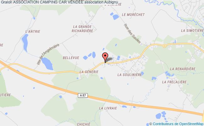 plan association Association Camping Car Vendee Aubigny-Les Clouzeaux