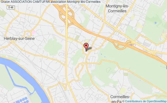 plan association Association Camtufra Montigny-lès-Cormeilles