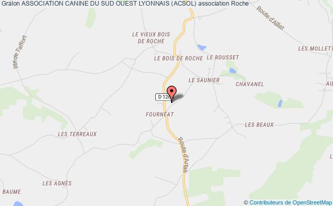 plan association Association Canine Du Sud Ouest Lyonnais (acsol) Roche