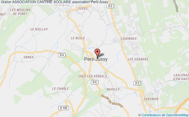 plan association Association Cantine Scolaire Pers-Jussy