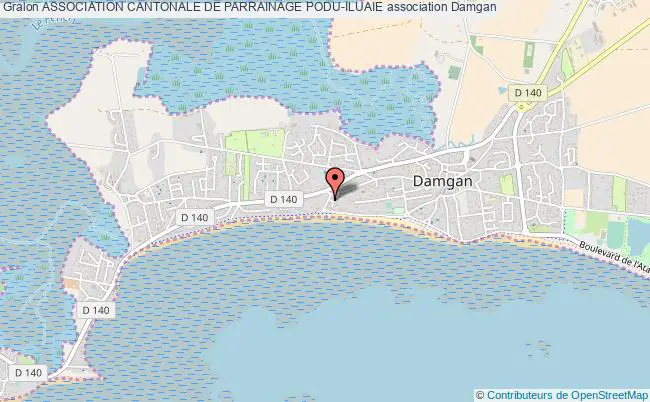 plan association Association Cantonale De Parrainage Podu-iluaie Damgan