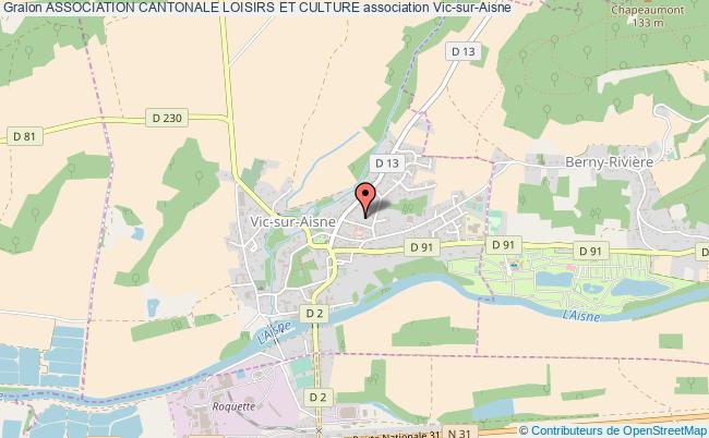 plan association Association Cantonale Loisirs Et Culture Vic-sur-Aisne