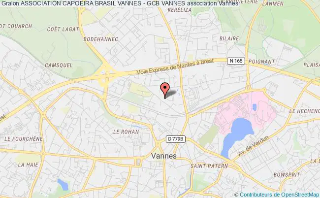 plan association Association Capoeira Brasil Vannes - Gcb Vannes Vannes