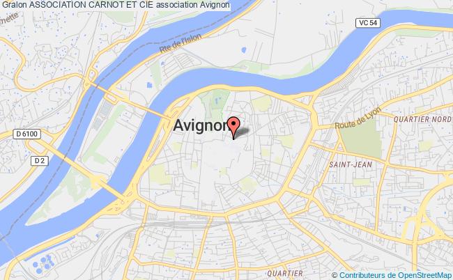 plan association Association Carnot Et Cie Avignon