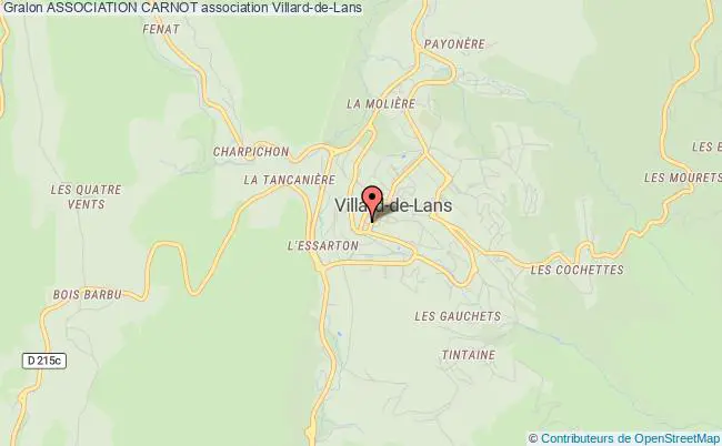 plan association Association Carnot Villard-de-Lans