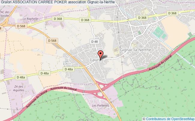 ASSOCIATION CARREE POKER