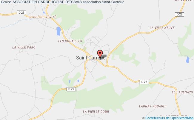 plan association Association Carreucoise D'essais Saint-Carreuc