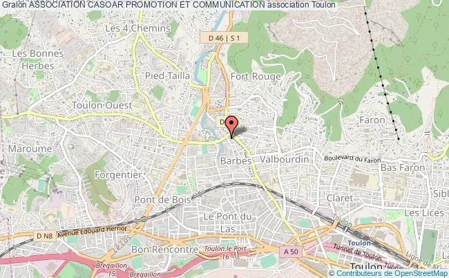 plan association Association Casoar Promotion Et Communication Toulon