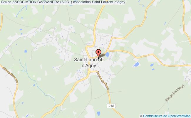 plan association Association Cassandra (accl) Saint-Laurent-d'Agny