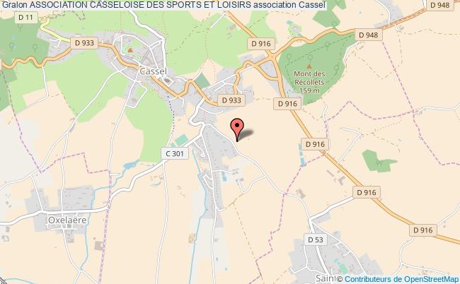 plan association Association Casseloise Des Sports Et Loisirs Cassel