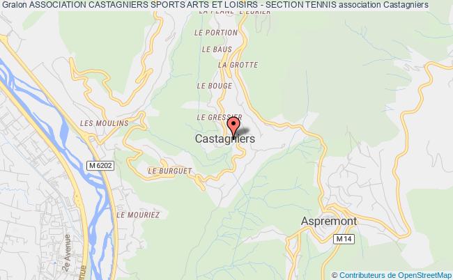 ASSOCIATION CASTAGNIERS SPORTS ARTS ET LOISIRS - SECTION TENNIS