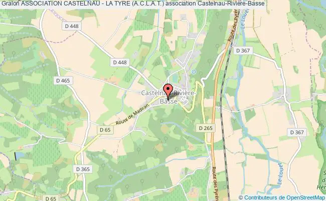 plan association Association Castelnau - La Tyre (a.c.l.a.t.) Castelnau-Rivière-Basse