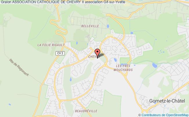 plan association Association Catholique De Chevry Ii Gif-sur-Yvette