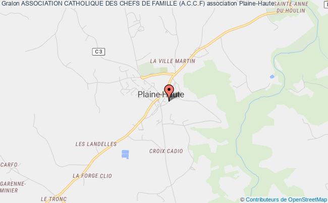 plan association Association Catholique Des Chefs De Famille (a.c.c.f) Plaine-Haute