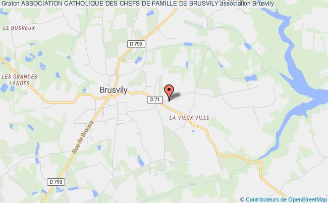 plan association Association Catholique Des Chefs De Famille De Brusvily Brusvily