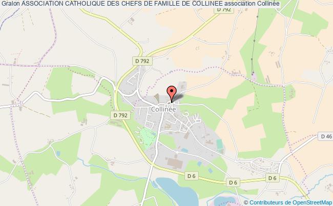 plan association Association Catholique Des Chefs De Famille De Collinee Collinée