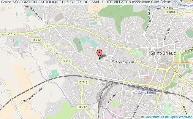 plan association Association Catholique Des Chefs De Famille Des Villages Saint-Brieuc