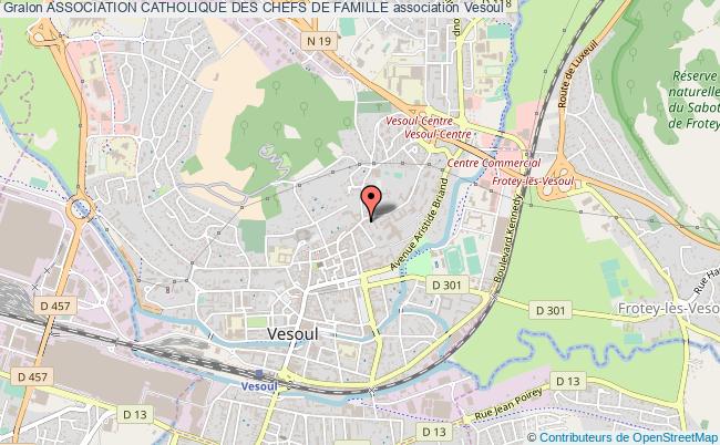 plan association Association Catholique Des Chefs De Famille Vesoul