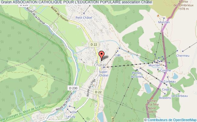 ASSOCIATION CATHOLIQUE POUR L'EDUCATION POPULAIRE