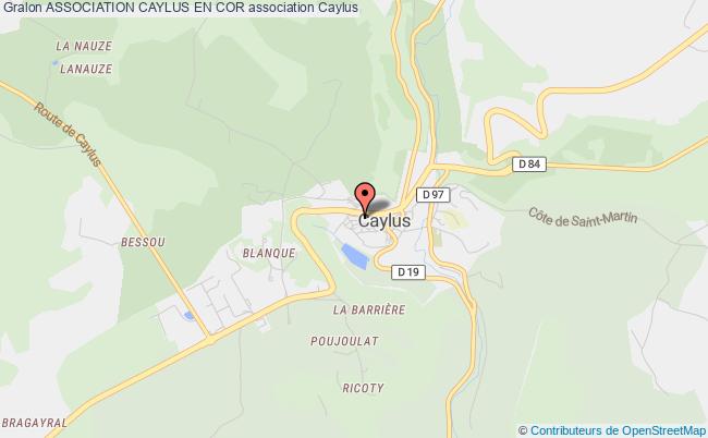 plan association Association Caylus En Cor 