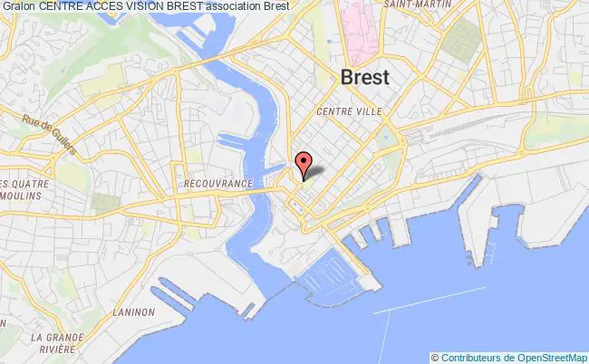 plan association Association Centre Acces Vision Brest Brest
