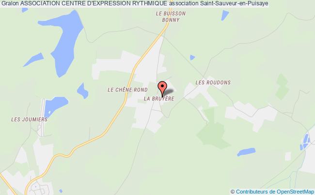 plan association Association Centre D'expression Rythmique Saint-Sauveur-en-Puisaye