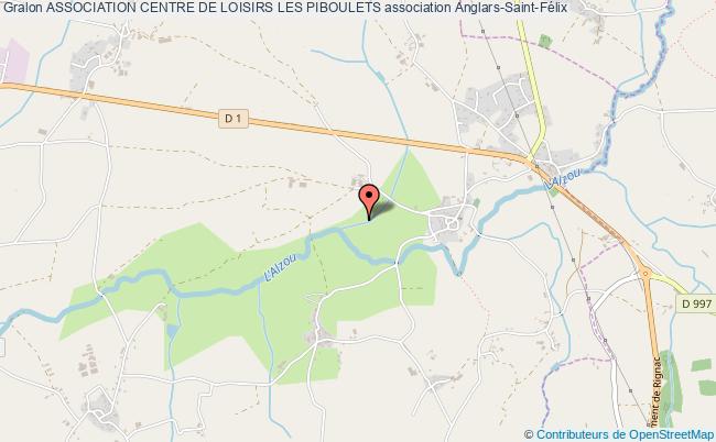 plan association Association Centre De Loisirs Les Piboulets Anglars-Saint-Félix