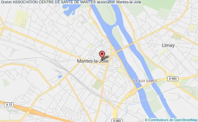 plan association Association Centre De SantÉ De Mantes Mantes-la-Jolie