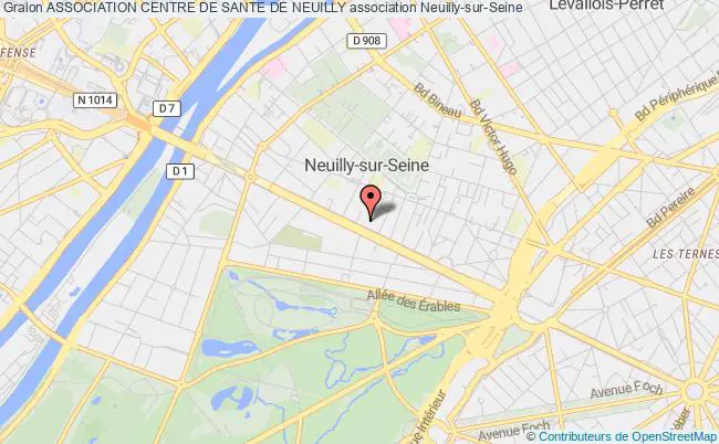plan association Association Centre De Sante De Neuilly Neuilly-sur-Seine