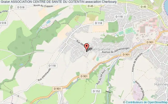 plan association Association Centre De SantÉ Du Cotentin Cherbourg-en-Cotentin