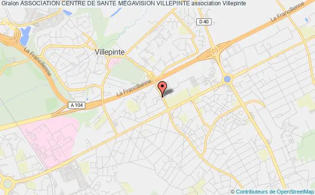 ASSOCIATION CENTRE DE SANTE MEGAVISION VILLEPINTE