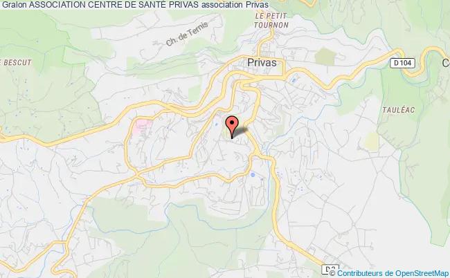 ASSOCIATION CENTRE DE SANTÉ PRIVAS