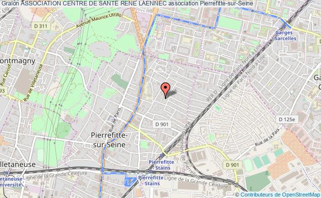 plan association Association Centre De Sante Rene Laennec Pierrefitte-sur-Seine