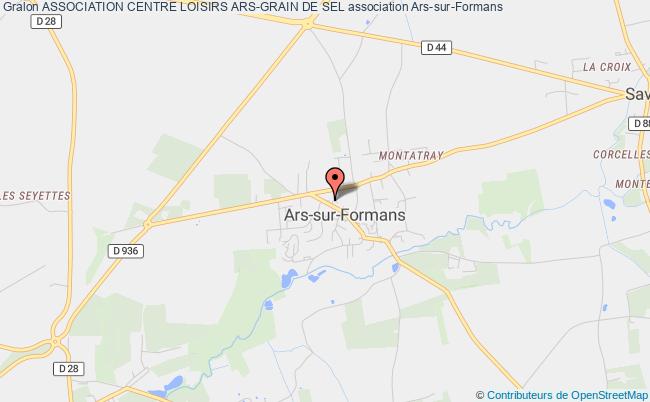 plan association Association Centre Loisirs Ars-grain De Sel Ars-sur-Formans