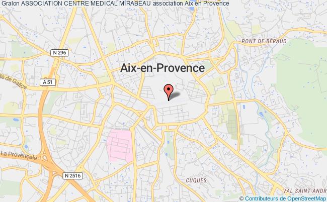 plan association Association Centre Medical Mirabeau Aix-en-Provence
