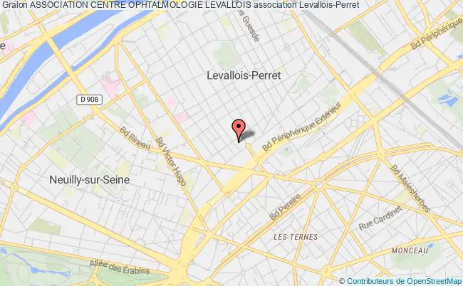 plan association Association Centre Ophtalmologie Levallois Levallois-Perret