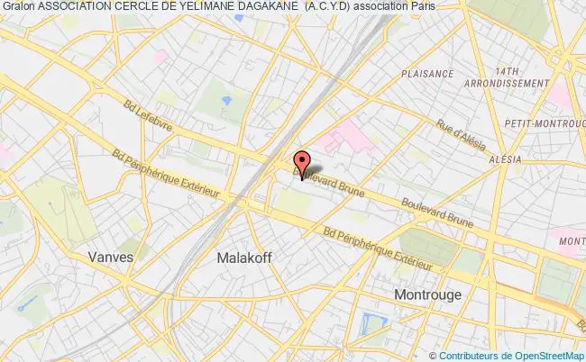 plan association Association Cercle De Yelimane Dagakane  (a.c.y.d) Paris
