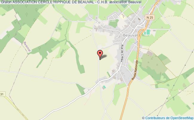 ASSOCIATION CERCLE HIPPIQUE DE BEAUVAL - C.H.B.
