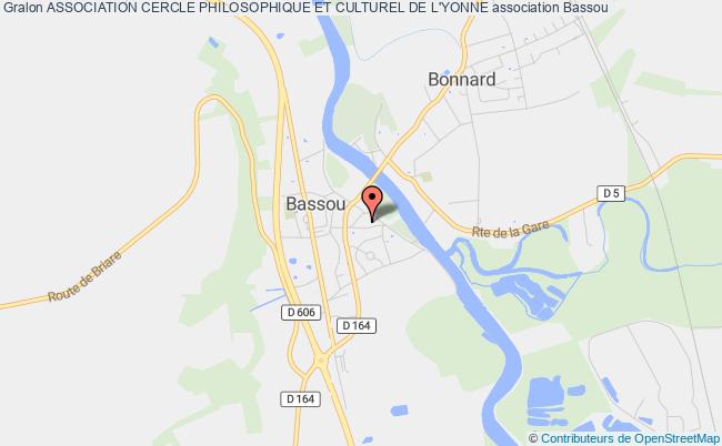 plan association Association Cercle Philosophique Et Culturel De L'yonne Bassou