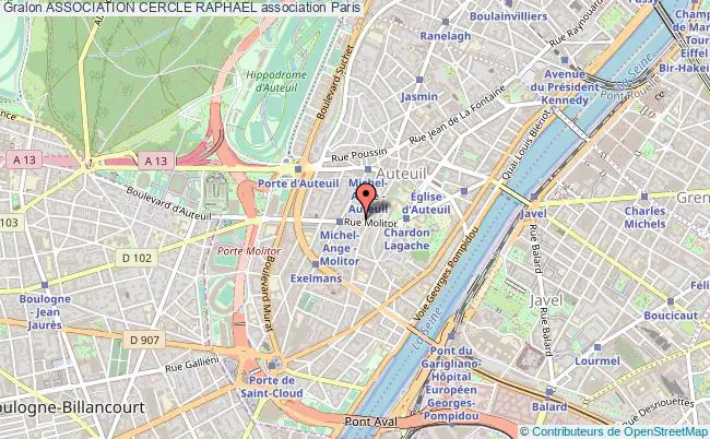 plan association Association Cercle Raphael Paris
