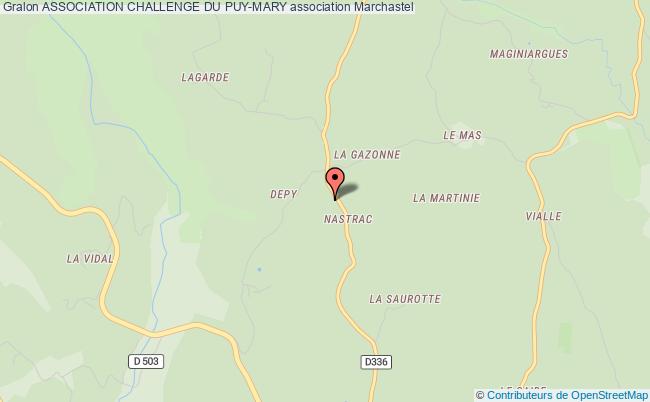 plan association Association Challenge Du Puy-mary Marchastel