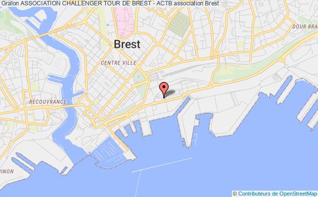 plan association Association Challenger Tour De Brest - Actb Brest
