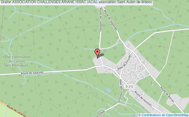 plan association Association Challenges Ariane Issac (acai) Saint-Aubin-de-Médoc