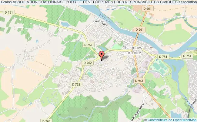 plan association Association Chalonnaise Pour Le Developpement Des Responsabilites Civiques Chalonnes-sur-Loire