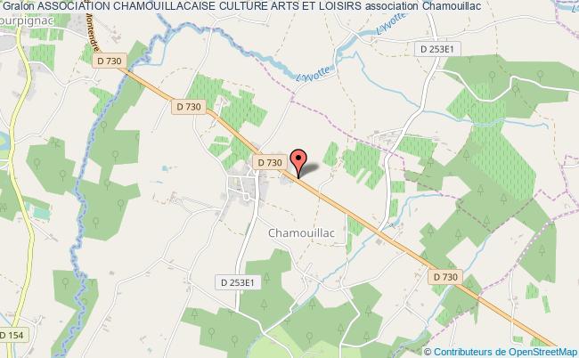plan association Association Chamouillacaise Culture Arts Et Loisirs Chamouillac