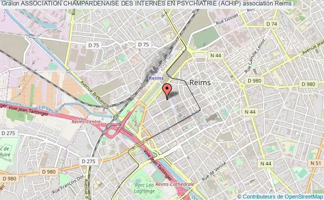 plan association Association Champardenaise Des Internes En Psychiatrie (achip) Reims