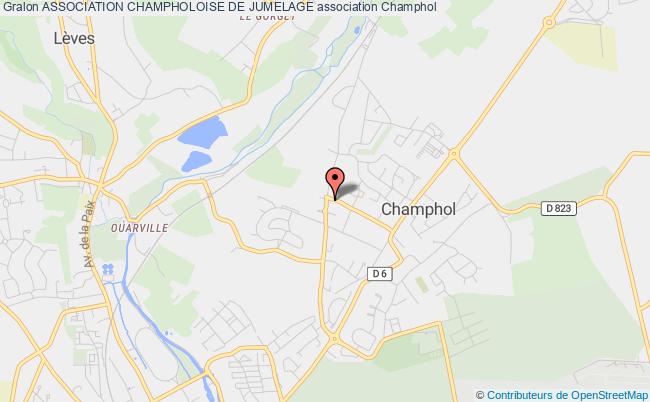 plan association Association Champholoise De Jumelage Champhol