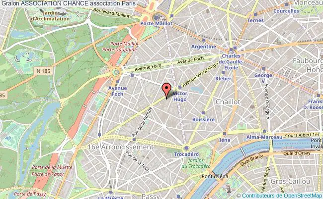 plan association Association Chance Paris cedex 16