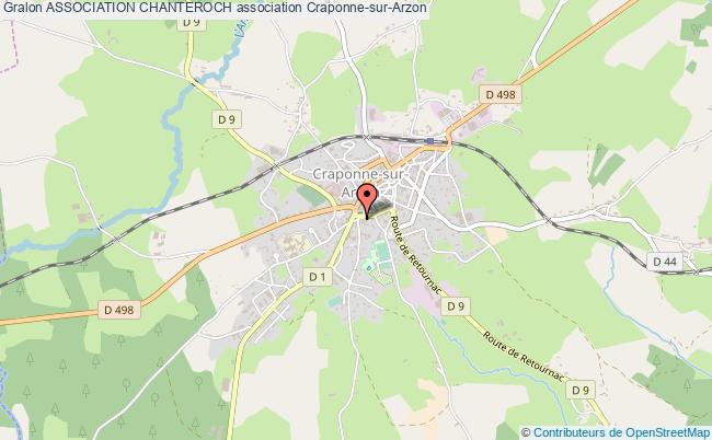 plan association Association Chanteroch Craponne-sur-Arzon