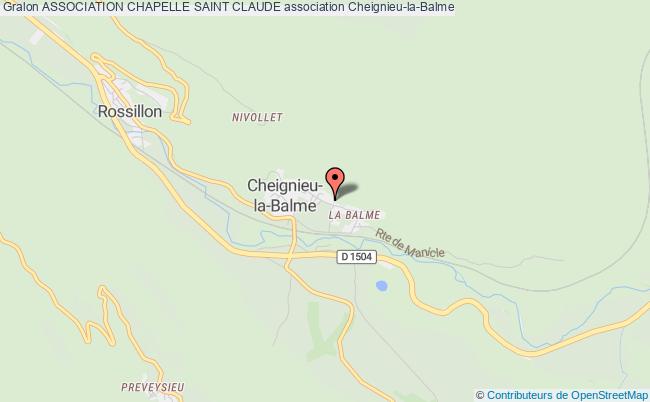 ASSOCIATION CHAPELLE SAINT CLAUDE